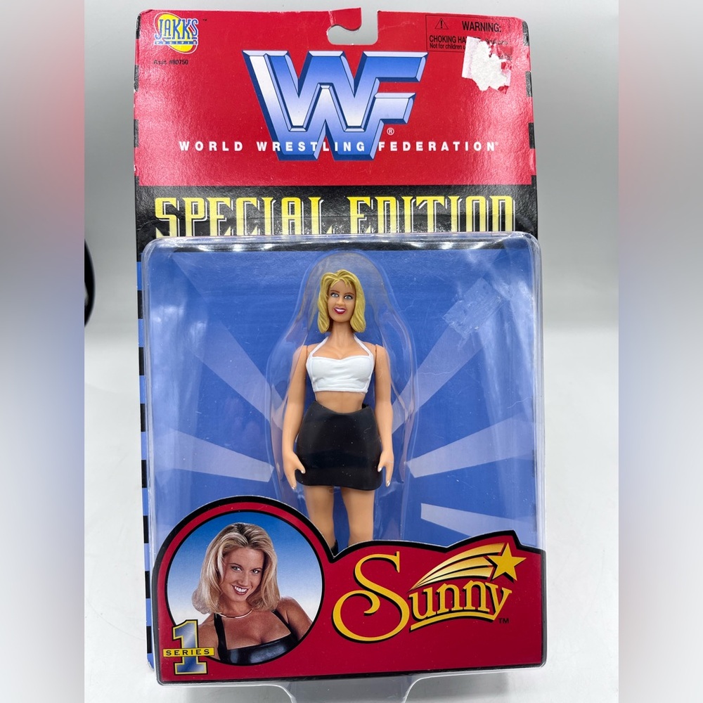 WWF Special Edition Sunny Action Figure FACTORY SEALED